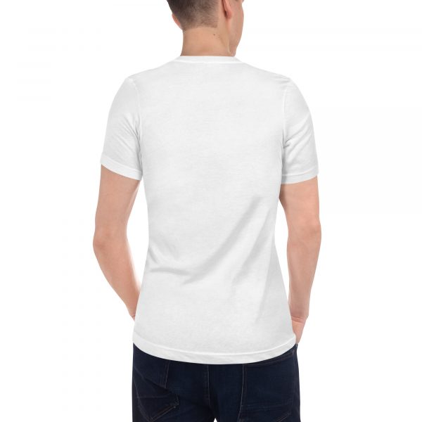 Unisex Short Sleeve V-Neck T-Shirt - Image 3