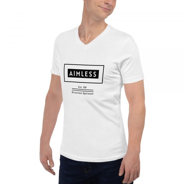 Unisex Short Sleeve V-Neck T-Shirt - Image 2