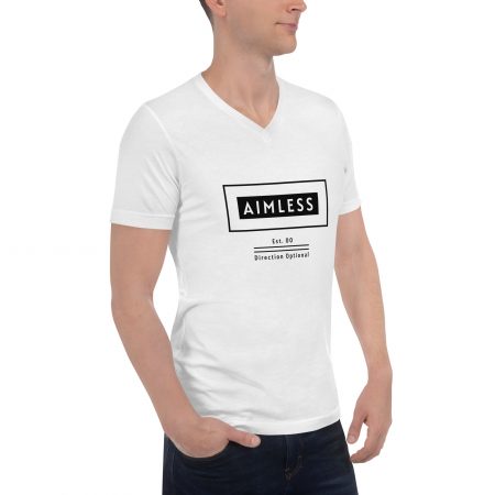 Unisex Short Sleeve V-Neck T-Shirt