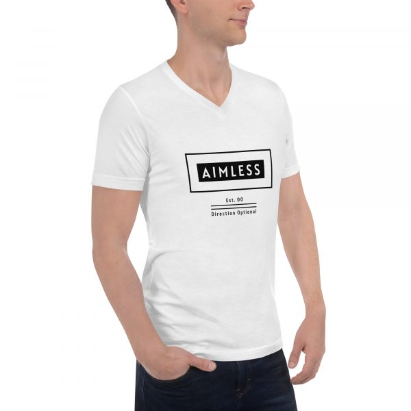 Unisex Short Sleeve V-Neck T-Shirt